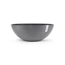 Ecopots bloempot Vienna 70   Rond   Grey   Diameter 70 x H25,3 cm