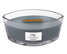 Woodwick geurkaars   Ellipse Hearthwick Flame   Evening Onyx