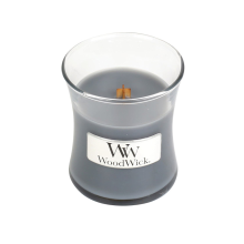 WoodWick Evening Onyx Geurkaars   Mini   8 x 7 cm   20 branduren