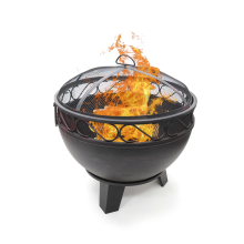 HEAT Vuurschaal Boble   Op poten   60 cm   Met vonkenscherm