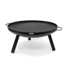 HEAT Vuurschaal Classic Feet & Handle   Zwart   Ø 60 cm