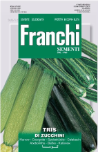 Franchi Sementi Courgette zadenmix   3 soorten   Di Zucchini Tris Marrow