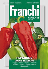 Franchi Sementi Peper zaden   Peperone Dulce Italiano