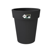 Elho bloempot Green Basics Top Planter Hoog 35   Living black (Zwart)   Diameter 35 x H 41 cm