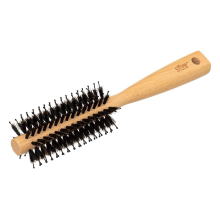 5Five Ronde Haarborstel met Zwijnenhaar   24 cm   Hout