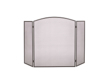 Practo Home haardscherm classic   2 x 132 x 81 cm   Zwart