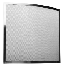 Practo Home haardscherm design   68,9 x 63,5 cm   Nikkel