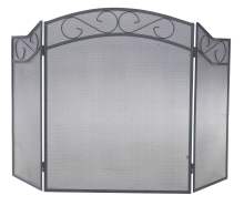 Practo Home haardscherm grandeur   130,3 x 81,4 cm   Zwart