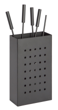 Practo Home haardset vesuvius   10 x 21 x 36 cm   Zwart