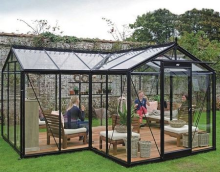 ACD tuinkamer Hélène   3,77 x 4,45m   Blackline