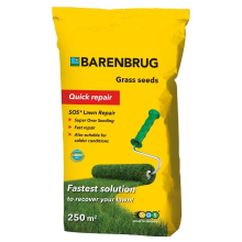 Barenbrug graszaad 5kg tot 250m²   herstelgazon SOS Lawn Repair gecoat