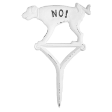 Esschert Design hondenbordje plassen 