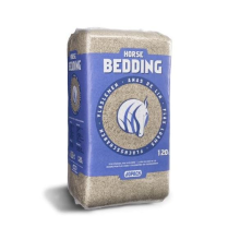 Jopack Vlaslemen vlasvezel   120L   100% natuurlijk   Absorberende bodembedekker voor paardenstallen/konijnenhokken/kippenhokken