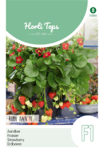 Horti Tops Aardbeien zaden   Ruby Ann F1
