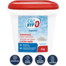 Bsi Hypomen Cal'Hypo   snelwerkend chloorgranulaat 5kg
