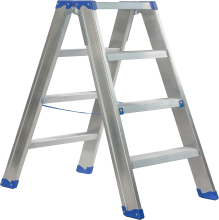 Escalo sparta duo aluminium   Industriële aluminium trapladder dubbel   4 treden