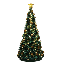 Lemax   'Jolly Christmas Tree'   Verlichte boom   Exclusief adapter (Werkt op batterijen)