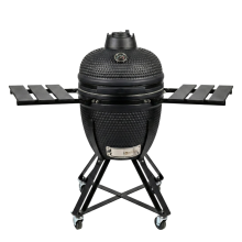 HEAT Premium Kamado Barbecue Fyregg 18 Inch   Zwart   Compleet
