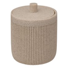 5Five Onyx Wattenpot   Zandkleur   Polyresin   10x12 cm