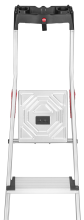 Hailo hailo l80 comfortline (4*) Aluminium   Trapladders   70x42x125cm