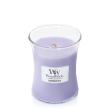 WoodWick geurkaars   Medium Hourglass   Lavender Spa