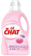 Le Chat Vloeibaar Wasmiddel Wool & Delicate 27 wasbeurten   1,35L   Voor Wol en Delicate Stoffen   Voorkomt Pilling