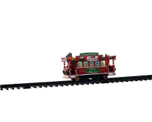 Lemax   'Jolly Trolley'   Verlichte trein met animatie & muziek/geluid   Werkt op batterijen