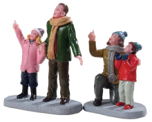 Lemax   'People Admiring Fireworks'   Figuur