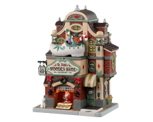 Lemax   'St. Nick's Wooden Shoe Shop'   Verlicht gebouw   Exclusief adapter (werkt ook op batterijen)