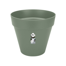 Elho bloempot Loft Urban Rond Wielen 50   Pistachegroen (Groen)   Diameter 49 x H 45 cm