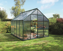 Vitavia Meridian 1 serre   8,3m²   met 4 mm polycarbonaat   Donkergroen