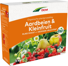 DCM meststof voor aardbeien & kleinfruit – 3 kg – voor 40 m² – bio