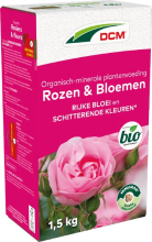 DCM meststof voor rozen & bloemen   1,5 kg   voor 20 m²   Bio