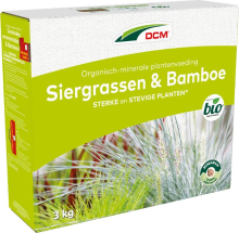DCM meststof voor siergrassen & bamboe   3 kg   voor 50 m²   Bio
