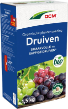 DCM meststof voor druiven – 1,5 kg – voor 20 m² – bio