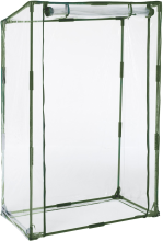 Nature tomatentuinkas   1m x 0,5m x 1,50m   lichtgroene buizen, transparante cover