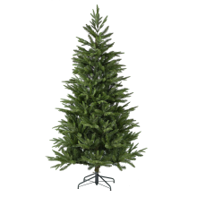 A Perfect Christmas Minnesota Hinged kunstkerstboom    274 cm   Donkergroen   Diameter 152 cm   2448 tips   Metalen voet
