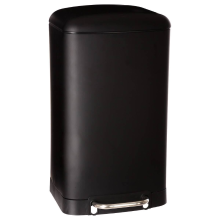 5Five Ariane Pedaalemmer   30 Liter   Zwart   Metaal