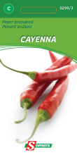 Somers Peperzaden   Brandend Cayenna   Zaadvast peper