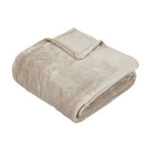 Atmosphera plaid Flanel Uni 130x180cm   Linnen