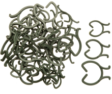 Nature plantenringen   set van 40 stuks (15x diameter 16 mm   15x diameter 20 mm   10x diameter 25 mm)