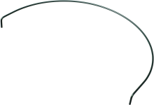 Nature steunring ½ cirkel   45cm   dikte diameter 4,5 mm