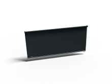 Platinum Sun & Shade Platinum rolgordijn Coolfit   rechthoekig   240 op 148 cm   zwart