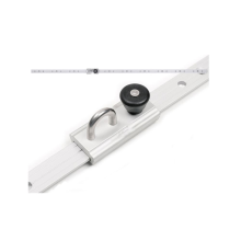 Platinum Sun & Shade Platinum rails met oogbout voor schaduwdoek   Chromen rails met oog   1M