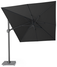 Platinum Sun & Shade Platinum premium zweefparasol 'Challenger T2'   Faded Black   350x260cm