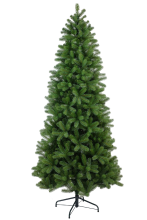 National Tree Company Bayberry kunstkerstboom smal   183 cm   groen   Diameter 97 cm   795 tips   metalen voet