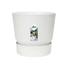 Elho bloempot Greenville Round 47  Wit   Diameter 47 x H 44 cm