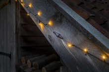 Fairybell lichtsnoer uitbreidingskit   2 x 5m   140 warm witte ledlampjes