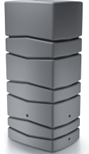 Waterform Prosperplast Aqua Tower Regenton   650 Liter   Grijs   Modern Design