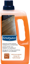 Starwax reiniger voor gecoat laminaat en parket   Geschikt voor frequent gebruik   1L